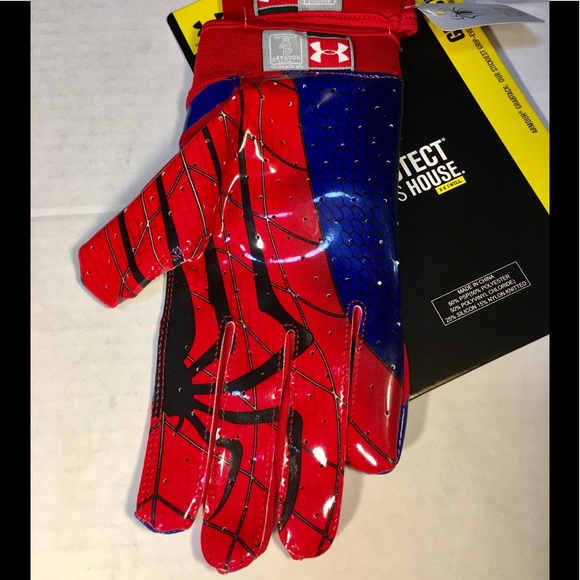 under armour spiderman gloves
